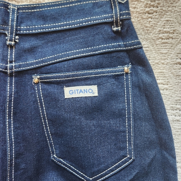 Vintage Gitano Denim Skirt Size 12 - Picture 7 of 7